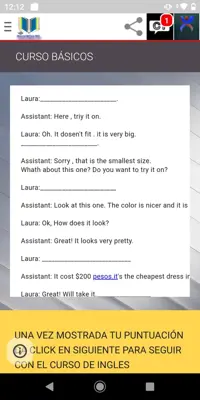 curso de ingles android App screenshot 11