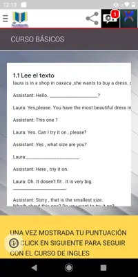 curso de ingles android App screenshot 12